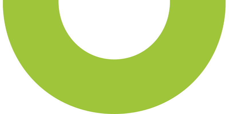immagine di semicerchio verde olio