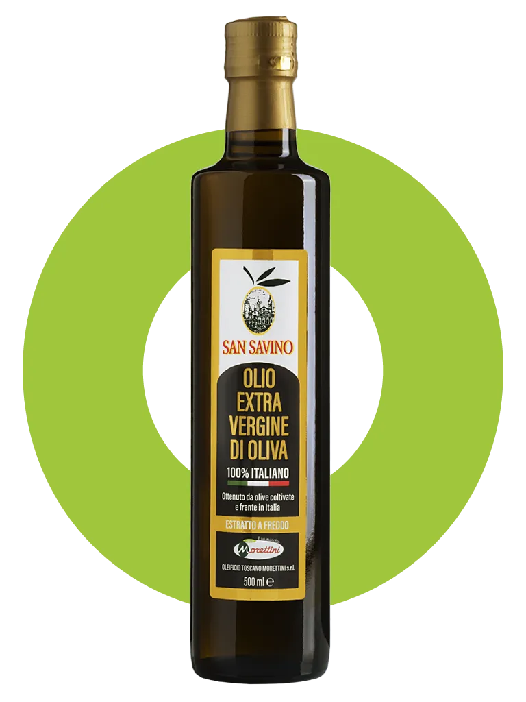 Bottiglia Olio EVO 100% italiano San Savino