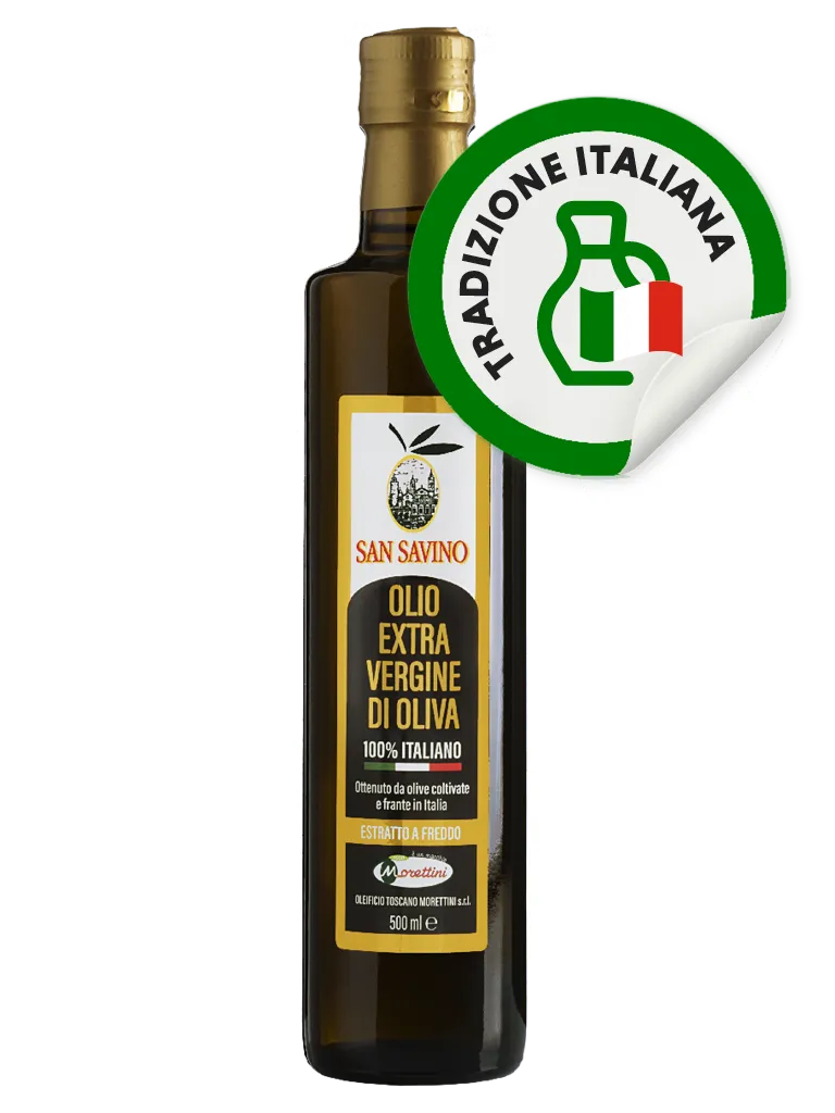 Bottiglia Olio EVO 100% italiano San Savino